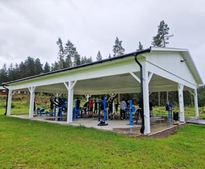 Omnigym ulkokuntosali Munkfors, Ruotsi