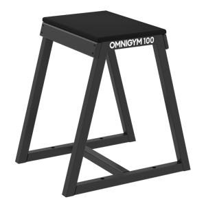 A 100 cm high plyo box from Omnigym