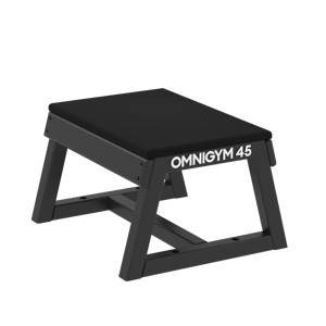 A 45 cm high plyo box from Omnigym