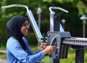 Omnigym Liljeholmen – tryggare område med utegym