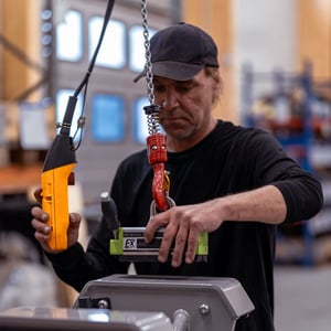 en viktenhet som byggs i fabriken
