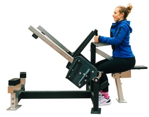 OG22 Sittande rodd på utegym