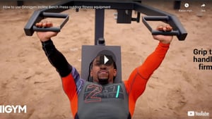 Lutande bänkpress-utegym-justerbara vikter